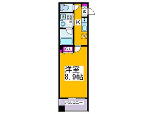 レクラン深江南の物件間取画像